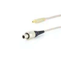 JAG-microphones | 801063 | Cable-with lemo-3 connector | Sennheiser/Shure | Kleur: Beige