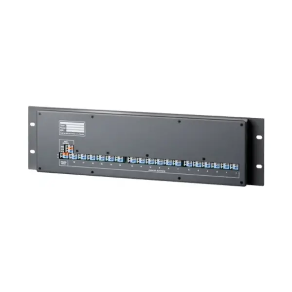 SRS Lighting | 6-, 12- or 18-channel control panel | 19-inch 3U | DMX+ 0/+10V console | DMX out: WAGO SRS Lighting* SRS Lighting | 6-, 12- or 18-channel control panel | 19-inch 3U | DMX+ 0/+10V console | DMX out: WAGO