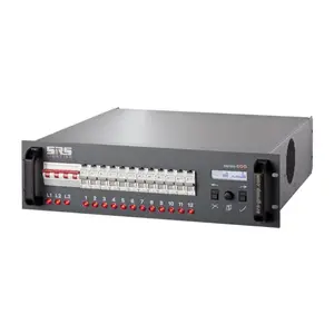 SRS Lighting* SRS Lighting | Switchpack 12-kanaals | 19 inch | Automaten: RCBO | Main: Hoofdschakelaar | DMX 3+5pin | Exclusief backplate