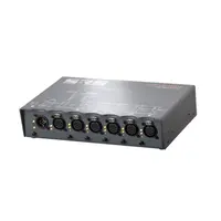 SRS Lighting | DST5-RDM | RDM DMX-splitter 5-kanaals | Power input: Powercon