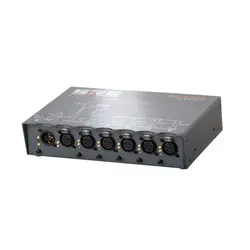 SRS Lighting* SRS Lighting | DST5-RDM | RDM DMX-splitter 5-kanaals | Power input: Powercon SRS Lighting | DST5-RDM | RDM DMX-splitter 5-kanaals | Power input: Powercon