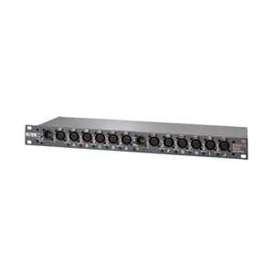 SRS Lighting* SRS Lighting | DSR5.2-RDM-N | RDM DMX splitter 2x 5-channel | 19-inch | Power input : Powercon