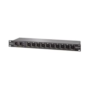 SRS Lighting* SRS Lighting | DSR10AB | DMX-splitter 10-kanaals | A|B line switch | 2 universe | 19-inch | Power input: Powercon