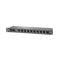 SRS Lighting | DSR10 | DMX splitter 10-channel | 19-inch | Power input: Powercon