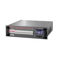 SRS Lighting | NDPG1216-RCK2 |Installation dimmer 12-channel NDP | 19-inch | Circuit breakers: RCBO | Power: 16A | Main: Main switch | DMX 5pin | Excluding slide