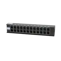 ModulAir | Stage block | 24x A-size connector holes | TEN47-37 IN/THRU (for PCB)