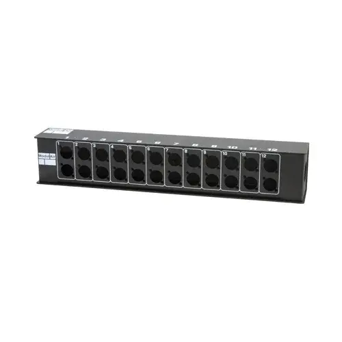 ModulAir* ModulAir | Stage block | 24x A-size connector holes | TEN47-37 IN/THRU (for PCB)