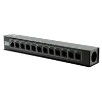 ModulAir | Stage block | 12x A-size connector holes | TEN47-37 IN/THRU (for PCB)