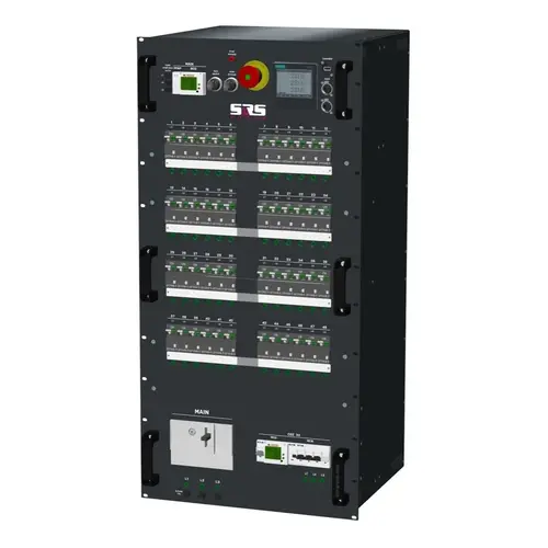 SRS Power* SRS Power | HYMAG Power Distribution 250A | 250A | 32A | Harting 16p | Schuko | A-mètre LED | Arrêt d'urgence | MCB principal | HRCBO