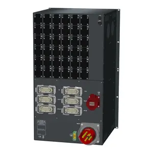 SRS Power* SRS Power | HYMAG Power Distribution 125A | 32A | Harting 16p | Schuko | LED A-meter | Emergency stop | Main MCB | HRCBO
