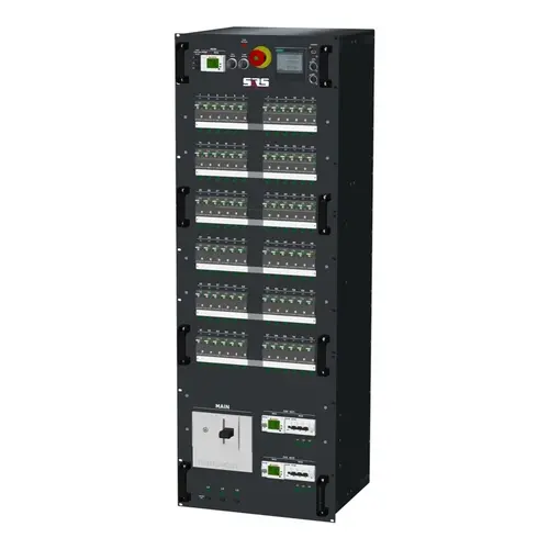SRS Power* SRS Power | HYMAG Power Distribution 400A | 400A | 32A | Socapex 19p | Schuko | A-mètre LED | Arrêt d'urgence | MCB principal | HRCBO