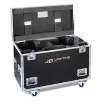 Amptown* Amptown | CASE45 | Flightcase | 2x P18 | L 120 x B 58 x H 86 cm| SIP foam inlay | 138 kg Incl