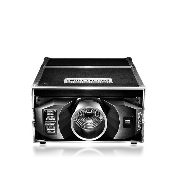 Smoke Factory Smoke Factory | 0140 | Carpet Crawler incl. Cooler, Suitcase, Spock 230V/3100W | Refroidisseur de brouillard CO2, Suitcase, Spock