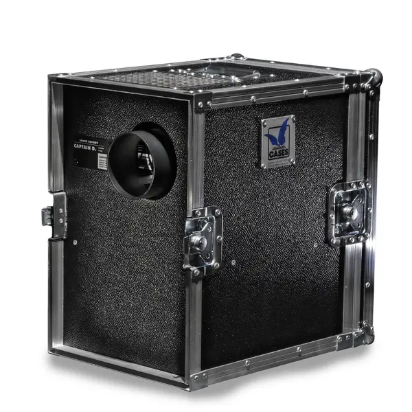 Smoke Factory | 0133 | Captain D. Suitcase Fog Machine 230V/1300W | Amptown-Flightcase with vertical function, DMX Smoke Factory Smoke Factory | 0133 | Captain D. Suitcase Fog Machine 230V/1300W | Amptown-Flightcase with vertical function, DMX