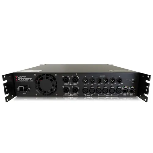 Voice-Acoustic* Voice-Acoustic | VADAS-12K4D | Amplifier | 4-channel | 4x3000W | DSP | Dante