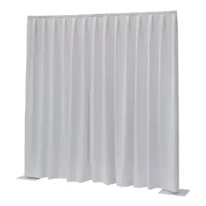 Wentex Wentex | P&D curtain MGS | 330(w) x (h) cm | 175 g/m2 | Kleur: Wit | Geplooid