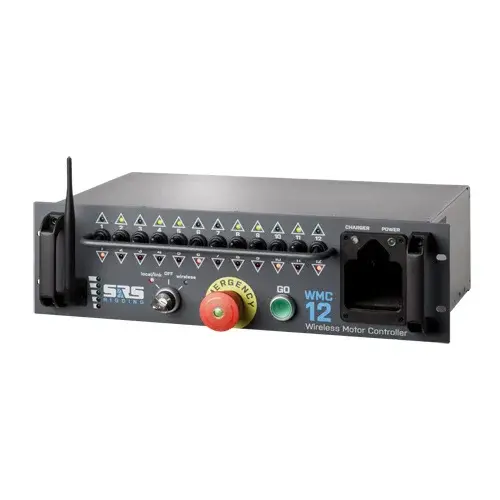 SRS Rigging* SRS Rigging | WMC12-G3-DIGI | AHD Wireless motor controller 12-channel | Type de commande : Low Voltage | Control : E-STOP. GO. UP+STAY+DOWN