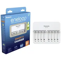 Eneloop | BQ-CC63E | charger for 8 AA and AAA batteries | excl. batteries