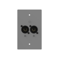 Chamsys ChamSys | CS300075 | Node Node GeNetix GW2I | 2 ports |  Wandmontage zwart | DMX In | Male