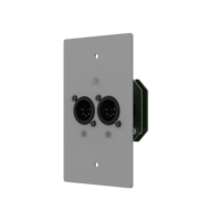 Chamsys ChamSys | CS300075 | Node Node GeNetix GW2I | 2 ports |  Wandmontage zwart | DMX In | Male