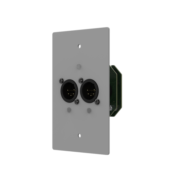 Chamsys ChamSys | CS300075 | Node Node GeNetix GW2I | 2 ports |  Wandmontage zwart | DMX In | Male