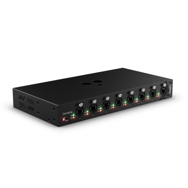 Chamsys ChamSys | CS300066 | Commutateur réseau GeNetix GS8 | 8 Port PoE Unmanged | Entrée d'alimentation : TRUE1