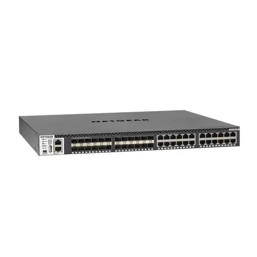 Netgear Netgear | XSM4348S | 48-poorts AV-netwerk switch | 24x 10G | 24x SFP+ glasvezel porten | Managed Switch