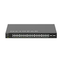 Netgear Netgear | XSM4344C | Commutateur réseau AV 44 ports | 40x 10G/PoE++ avec plusieurs ports Gigabit Ethernet (196W-1,676W) | 4x QSFP28 100G | Commutateur géré