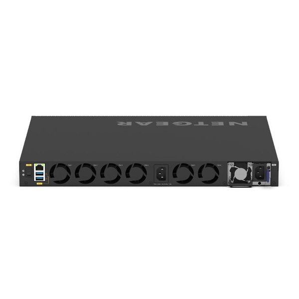 Netgear Netgear | XSM4344C | Commutateur réseau AV 44 ports | 40x 10G/PoE++ avec plusieurs ports Gigabit Ethernet (196W-1,676W) | 4x QSFP28 100G | Commutateur géré