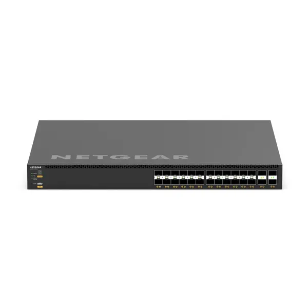 Netgear Netgear | XSM4328FV | 28-port AV network switch | 24x SFP+ fibre ports | 4x SFP28 25G | Managed Switch