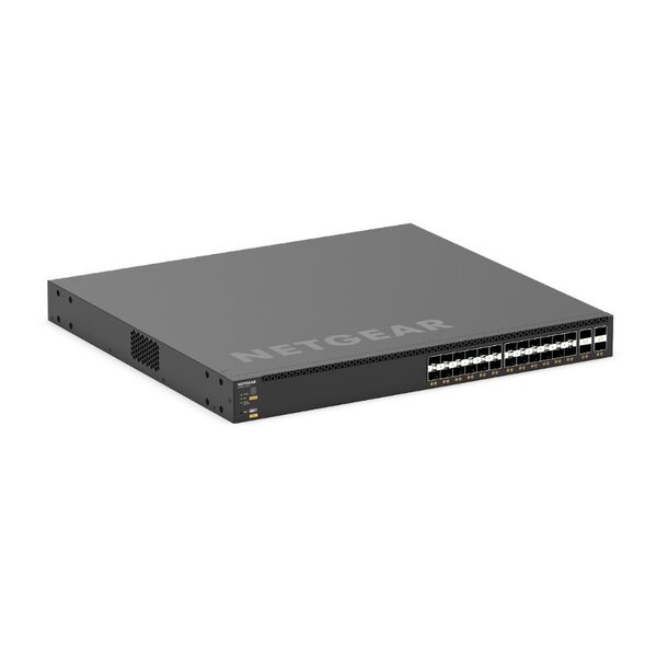 Netgear Netgear | XSM4328FV | 28-port AV network switch | 24x SFP+ fibre ports | 4x SFP28 25G | Managed Switch