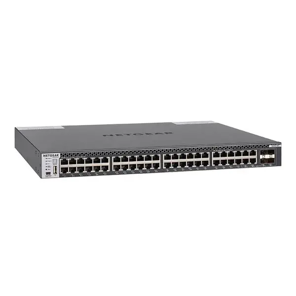 Netgear Netgear | XSM4348CS | 48-poorts AV-netwerk switch | 48x 10G | 4x SFP+ glasvezel porten (shared) | Managed Switch