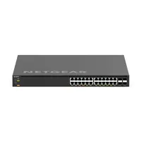 Netgear | XSM4328CV | 28-poorts AV-netwerk switch | 24x 10G/Multi-Gig PoE+ (576W-720W) | 4x SFP28 25G | Managed Switch