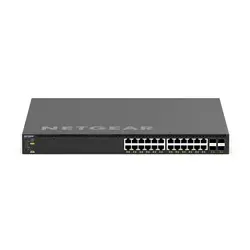 Netgear Netgear | XSM4328CV | 28-port AV network switch | 24x 10G/Multi-Gig PoE+ (576W-720W) | 4x SFP28 25G | Managed Switch Netgear | XSM4328CV | 28-port AV network switch | 24x 10G/Multi-Gig PoE+ (576W-720W) | 4x SFP28 25G | Managed Switch