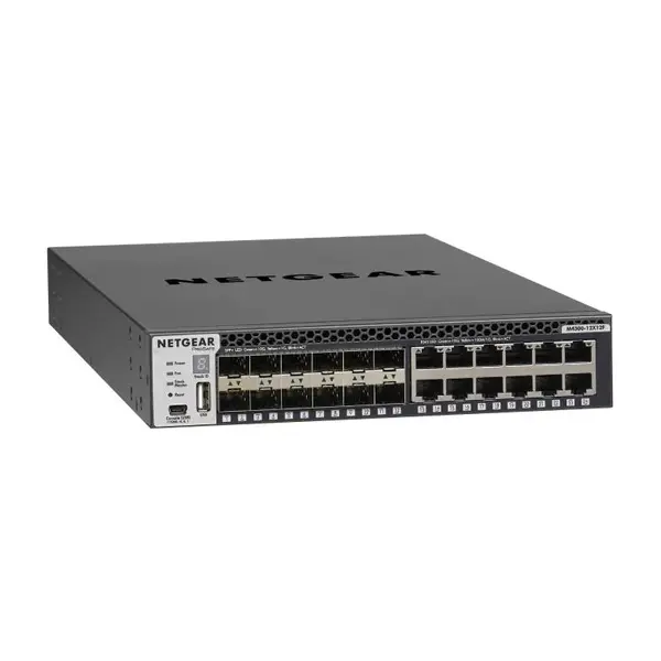 Netgear Netgear | XSM4324S | 24-port AV network switch | 12x 10G | 12x SFP+ ports | Fully Managed Switch