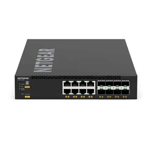 Netgear Netgear | XSM4316 | commutateur réseau AV 16 ports | 8x 10G/Multi-Gig | 8x SFP+ ports fibre | Commutateur géré