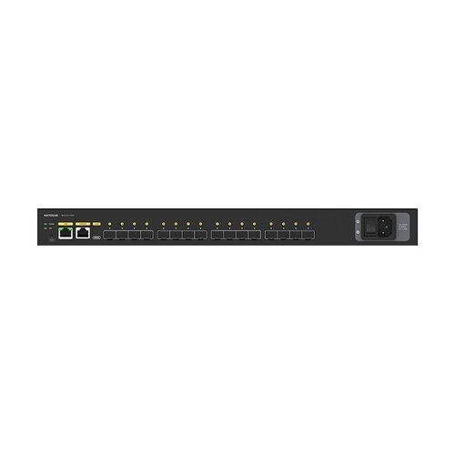 Netgear Netgear | XSM4216F | 16-port AV network switch | 16x 1G/10G fibre SFP+ fibre ports | Managed Switch