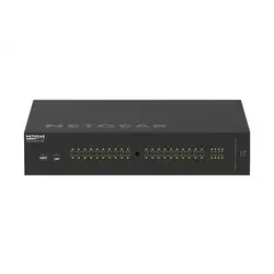 Netgear Netgear | GSM4248UX | 48-port AV network switch | 40x 1G PoE++ 2,880W | 8x SFP+ fibre ports | Managed Switch Netgear | GSM4248UX | 48-port AV network switch | 40x 1G PoE++ 2,880W | 8x SFP+ fibre ports | Managed Switch