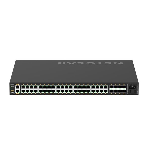 Netgear Netgear | GSM4248P | commutateur réseau AV 48 ports | 40x 1G PoE+ 480W | 8x ports fibre SFP | Commutateur géré