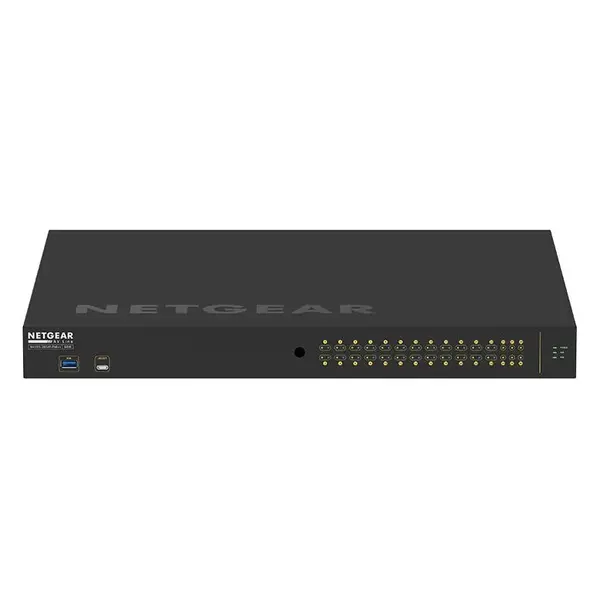 Netgear Netgear | GSM4230UP | commutateur réseau AV 30 ports | 24x 1G PoE++ 1,440W | 2x 1G | 4x ports fibre SFP | Commutateur géré