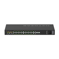 Netgear Netgear | GSM4230P | 30-port AV network switch | 24x 1G PoE+ 300W | 2x 1G | 4x SFP fibre ports | Managed Switch