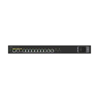 Netgear Netgear | GSM4212P | 12-port AV network switch | 8x 1G PoE+ 125W | 2x 1G | 2x SFP fibre ports | Managed Switch