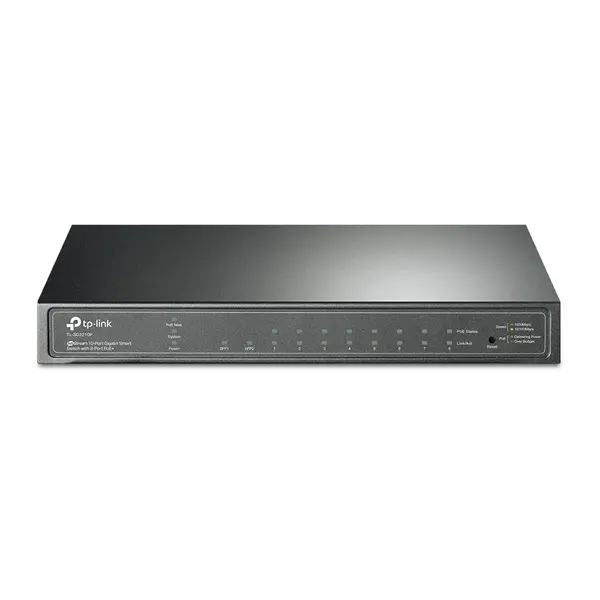 TP-Link TP-Link | 10-port JetStream 2210P managed smart PoE switch
