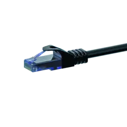 DSIT | UTP CAT6a patch cable | Colour: Black | 100% copper DSIT | UTP CAT6a patch cable | Colour: Black | 100% copper