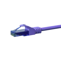 DSIT | UTP CAT6a patch cable | Colour: Purple | 100% copper