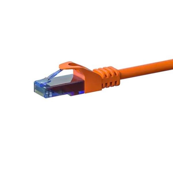 DSIT | UTP CAT6a patch cable | Colour: Orange | 100% copper