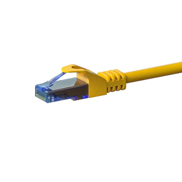 DSIT | UTP CAT6a patchkabel | Kleur: Geel | 100% koper