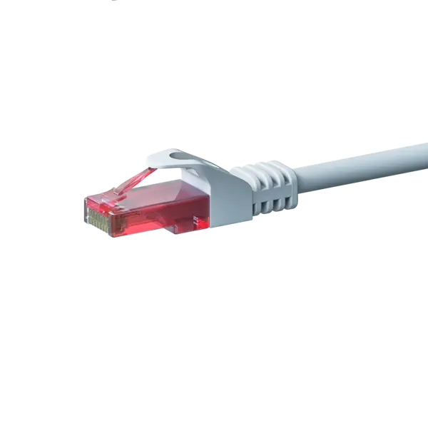 DSIT | UTP CAT6 patch cable | Couleur : Blanc | 100% cuivre