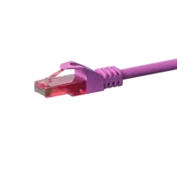 DSIT | UTP CAT6 patch cable | Colour: Pink | 100% copper