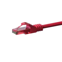 DSIT | UTP CAT6 patchkabel | Kleur: Rood | 100% koper